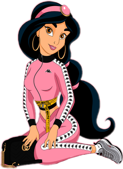 Princess Jasmine Magic Carpet (480x656), Png Download