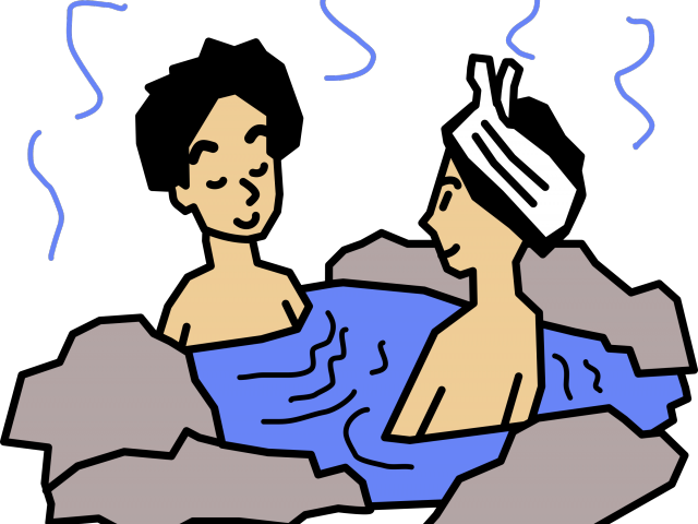 Hot Springs Clipart Cartoon - Hot Springs Clipart (640x480), Png Download
