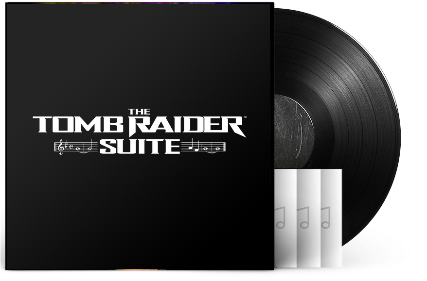 Croft And The World Of Tomb Raider, Nathan Mccree Wrote - Phonograph Record (898x647), Png Download