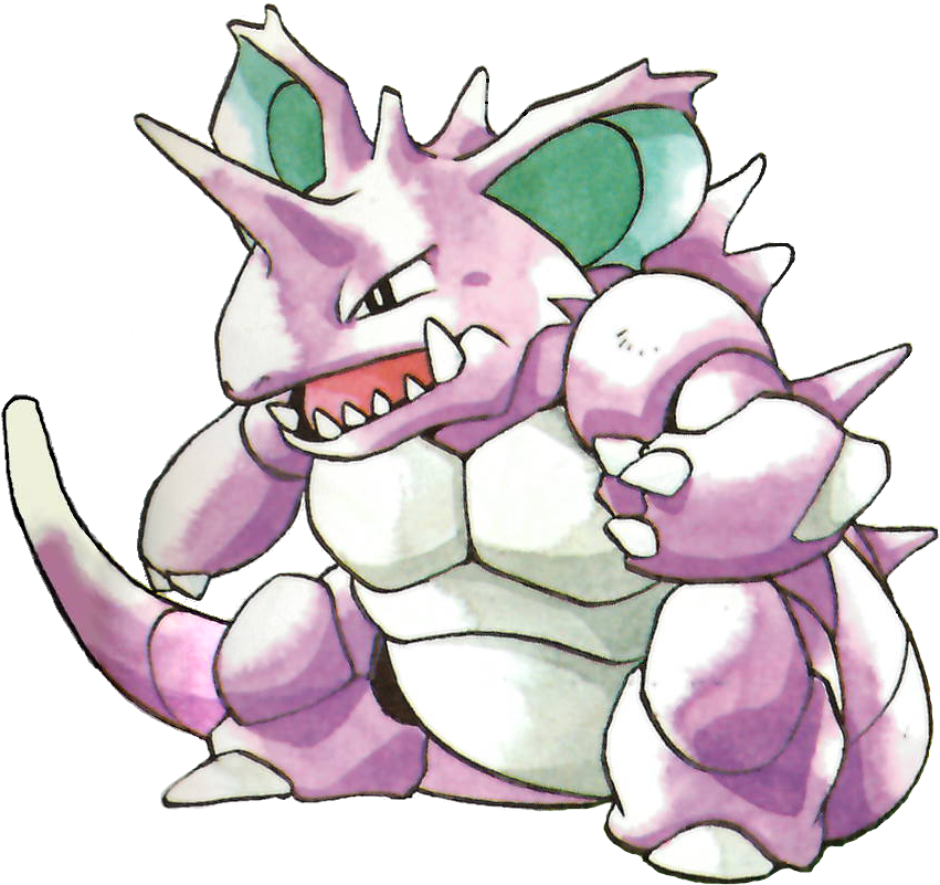 656kib, 860x808, 034nidoking Rg - Trading Cards Pokmon - Nidoking 45/108 - Holo - Evolutions (860x808), Png Download