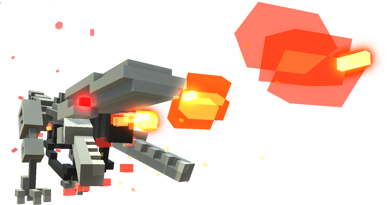 Raptor Breathing Fire - Clone Drone In The Danger Zone Fire Robot (1024x542), Png Download