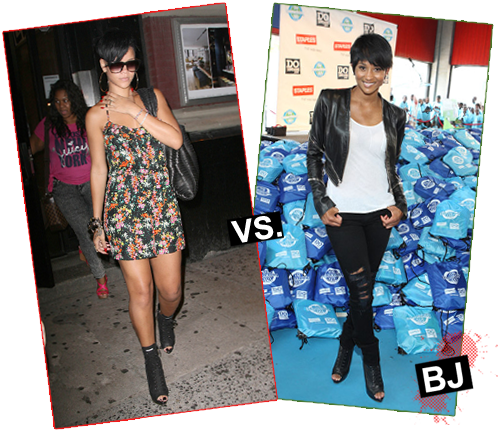 The Hairstyle & The Fashion - Got Ciara Vs Rihanna (500x434), Png Download
