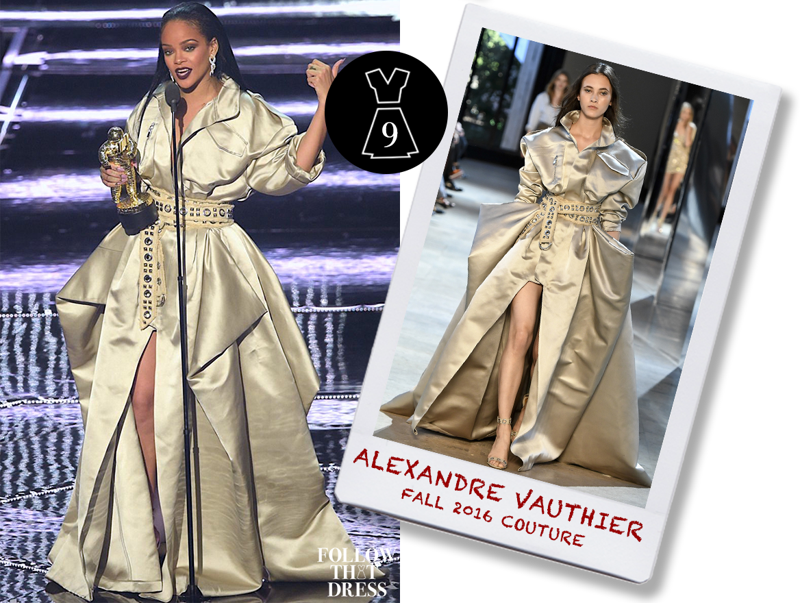 Rihanna Vaulthier - Alexandre Vauthier Rihanna Dress (1168x880), Png Download