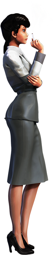 Follow - Blade Runner Rachel Png (326x819), Png Download