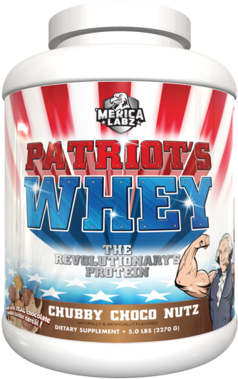 Merica Labz Patriots Whey (600x600), Png Download