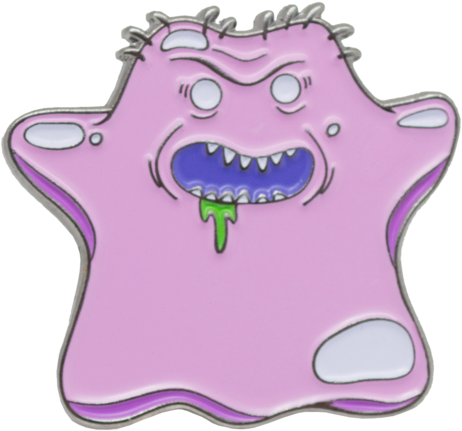 Dittobean Mashup Rick And Morty - Lapel Pin (480x480), Png Download