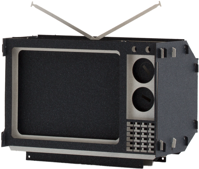 Tv With Picture Frame - Television (1280x720), Png Download