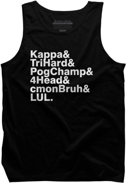 Emote Tank Top - Emotions Poster Print (landscape) - A4, 8.3 X 11.7 (480x480), Png Download