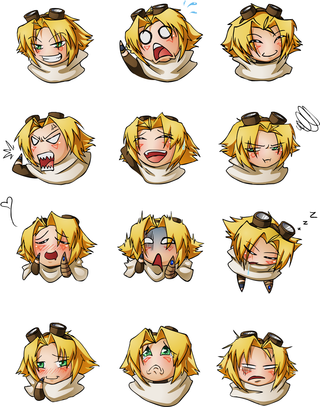 Ezreal Emote Sheet By *skestar On Deviantart - League Of Legends New Emoji (1118x1402), Png Download