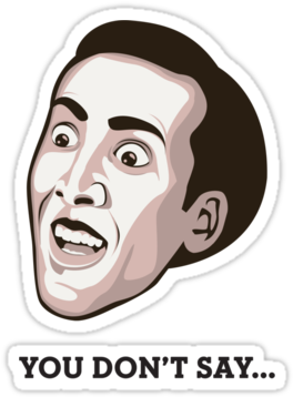 Nicolas Cage Face You Dont Say Â€º Portfolio Â€º - Agario Skin Maker (375x360), Png Download