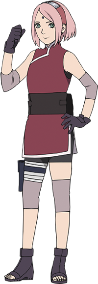 Naruto The Last Movie - Sakura Haruno Long Hair (440x660), Png Download