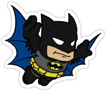 Harley Quinn Clipart Batman Symbol - Super Hero Stickers Png (375x360), Png Download