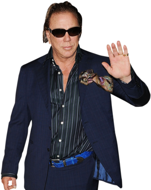 Mickey Rourke Png (330x412), Png Download