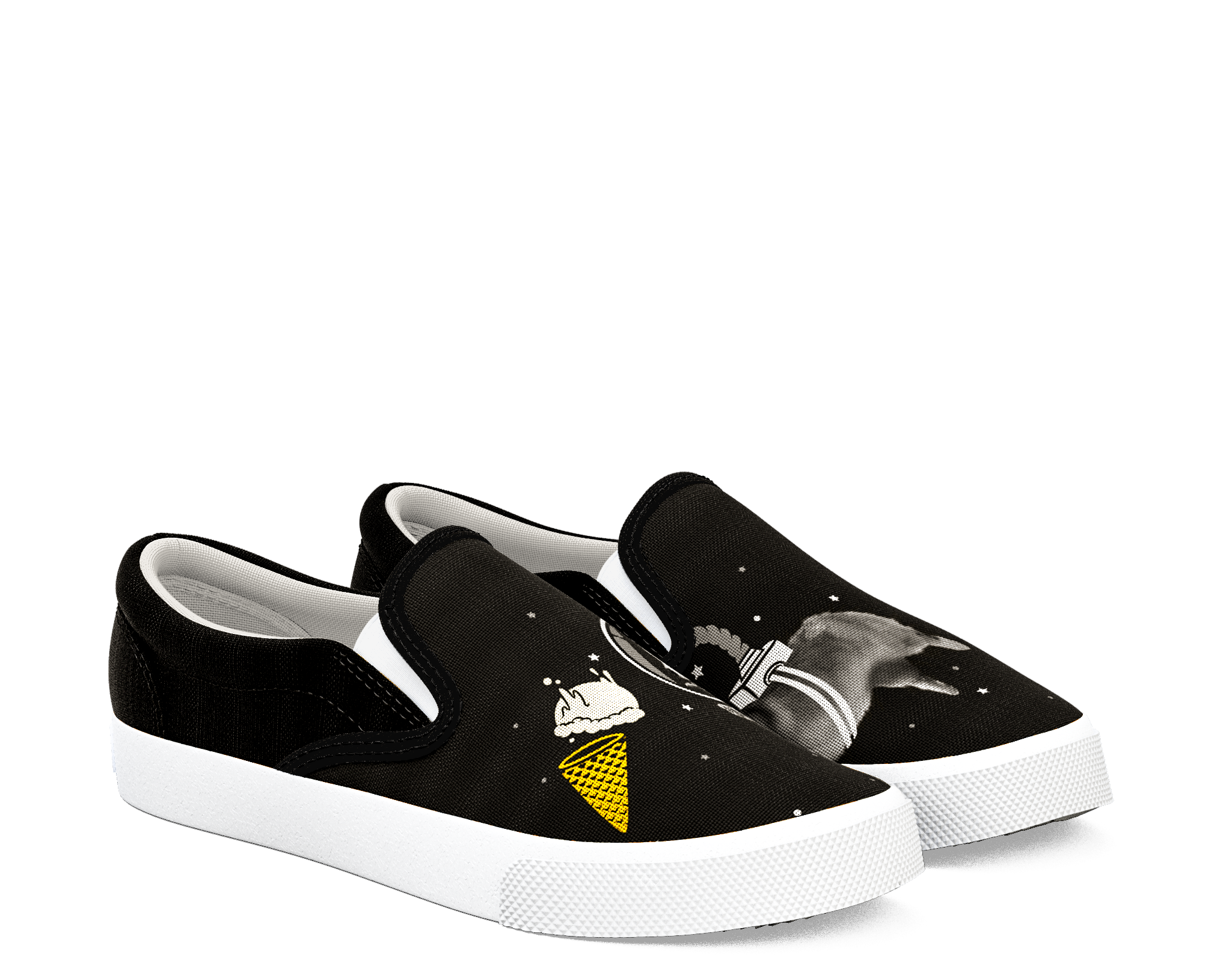 60610 1430 104 Corgi Naut Philtseng Blackgrey Unisex - Bucket Feet Dandelion (2048x2048), Png Download