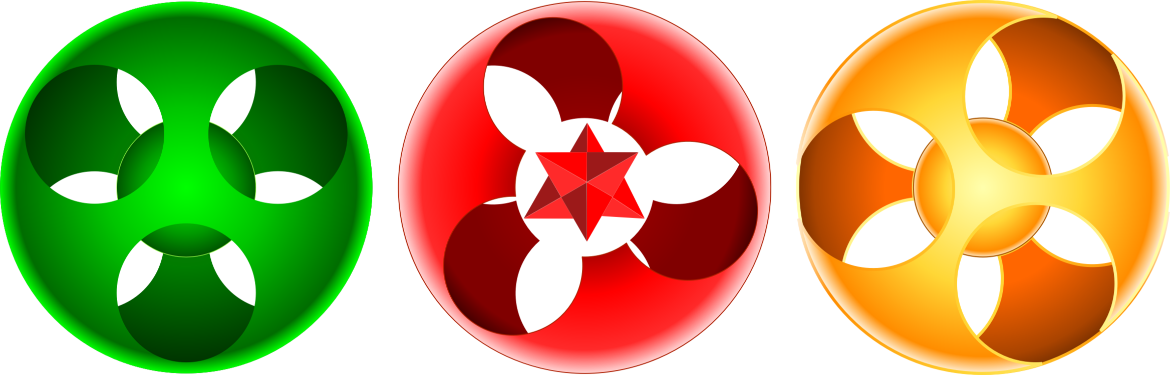 Computer Cash Advance Gold Circle - Circle (2336x750), Png Download