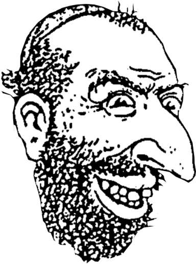These Jews Have Such A Hateful God, Wow - Jew Caricatures (618x722), Png Download