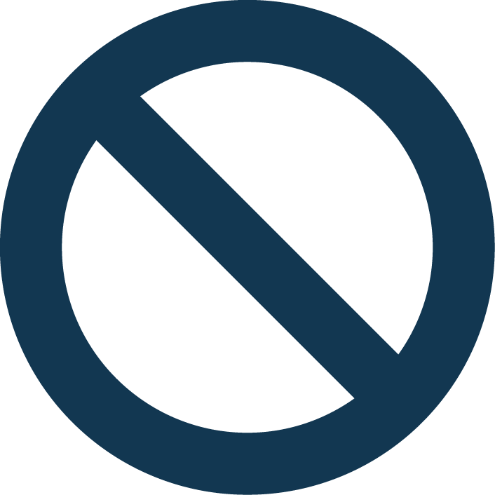 The Convention Prohibits - Circle (706x706), Png Download