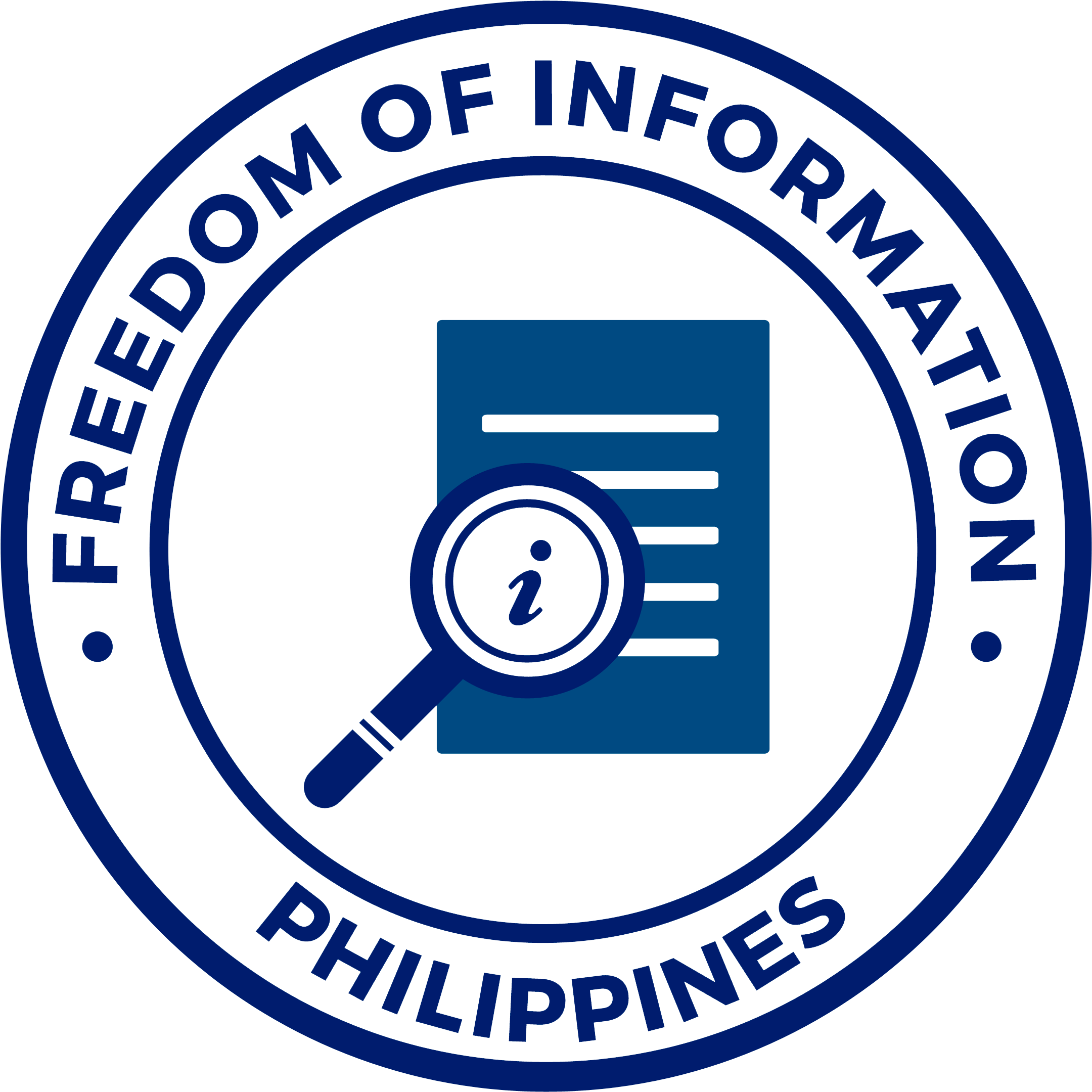 Republka Ng Pilipinas - Freedom Of Information Logo Philippines (2400x2400), Png Download