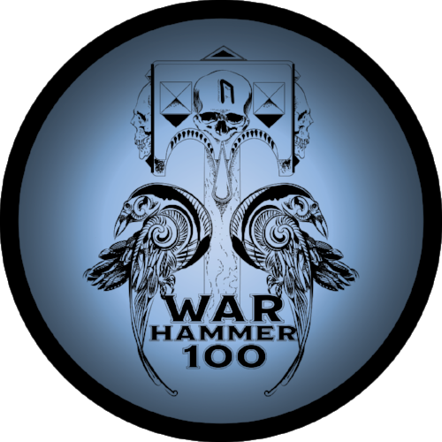 Logo Wh100 Circle - War Hammer 100 Miler (500x500), Png Download