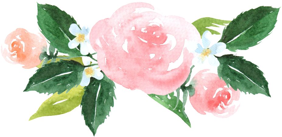 Pintado A Mano De Tres Rosas Png Transparente - Unicorn Pink And Gold (1024x487), Png Download