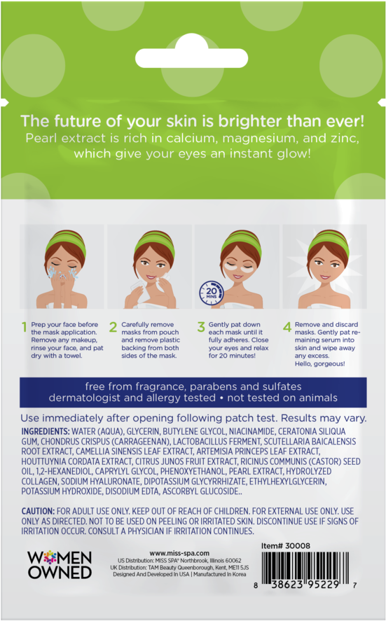 Brighten Gel Eye Masks Sale - Facial (1024x1024), Png Download