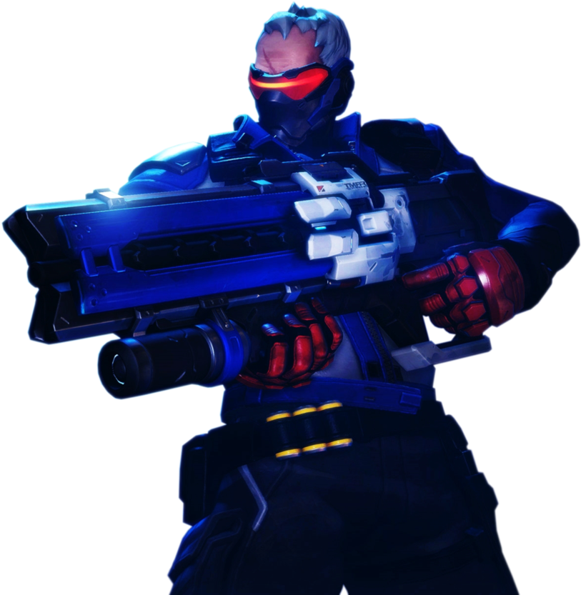 Overwatch Soldier 76 Png Clip Art Transparent Download - Soldado 76 Overwatch Png (894x894), Png Download