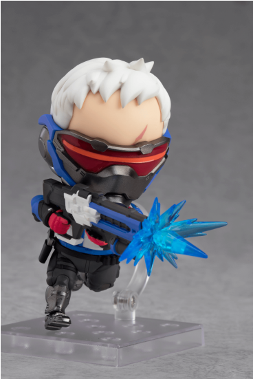 Nendoroid Soldier - - Soldier 76 Nendoroid Overwatch (550x550), Png Download
