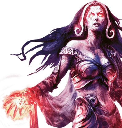 Liliana Vess - Magic The Gathering Plakat (829x420), Png Download