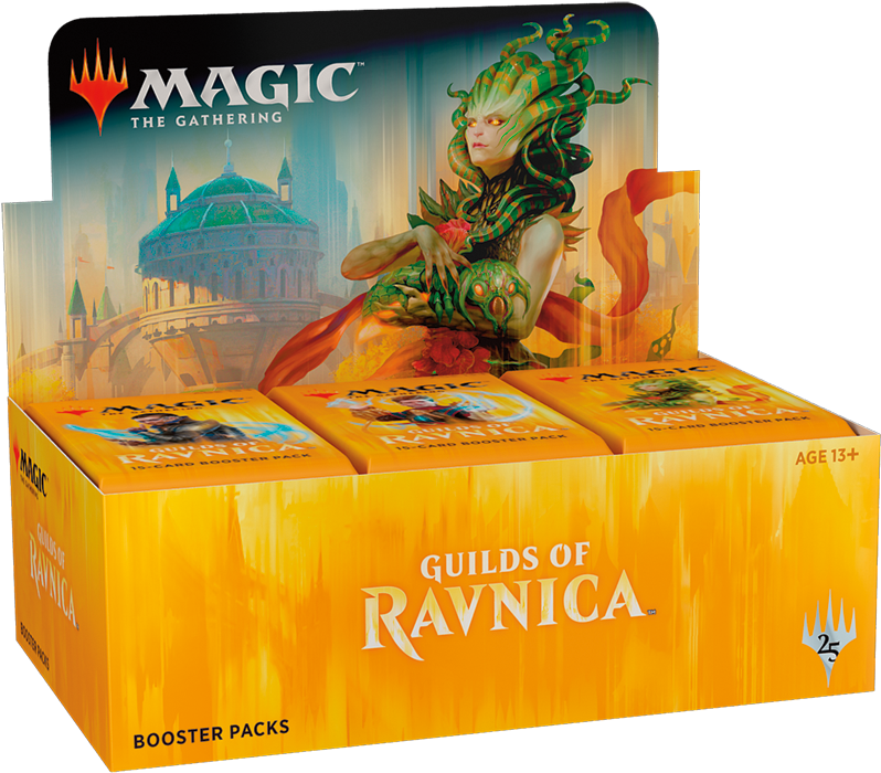 Image - Guilds Of Ravnica Booster Box (900x858), Png Download