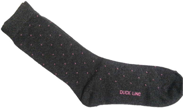 Negros Puntos Rosas - Sock (784x588), Png Download