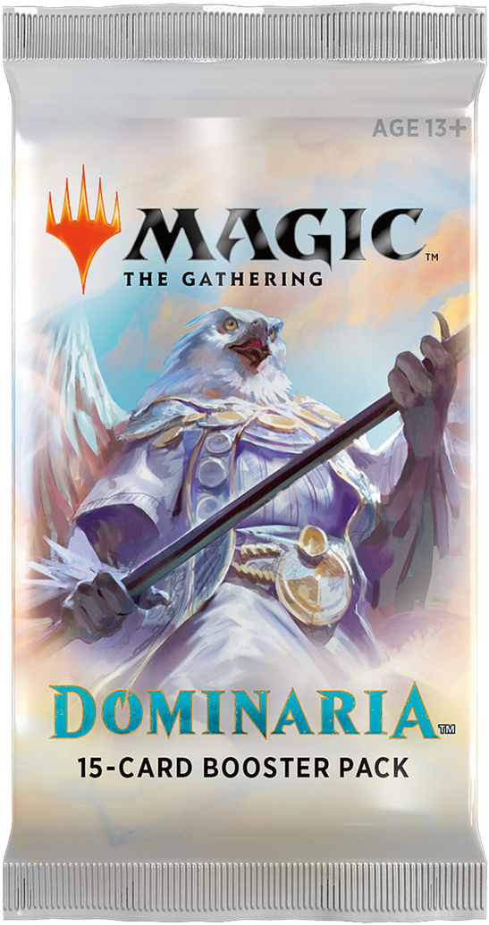 Magic The Gathering - Mtg Dominaria Booster Pack (599x1072), Png Download