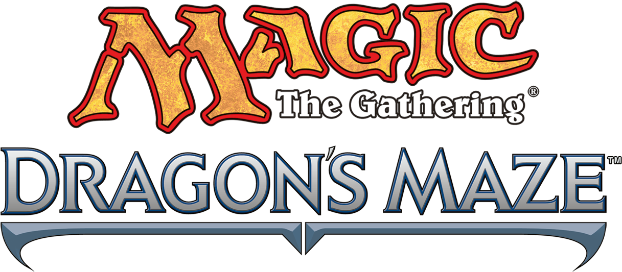 After Playing In The Dragon's Maze Prerelease And Exhausting - Magic The Gathering (1457x730), Png Download