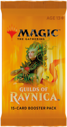 The Gathering Guilds Of Ravnica Booster Pack - Guilds Of Ravnica Booster (480x458), Png Download