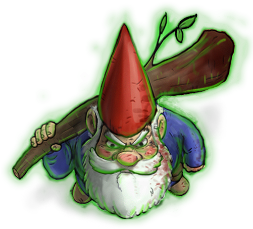 Gnome Drawing David The - Gnome Token Roll20 (500x500), Png Download