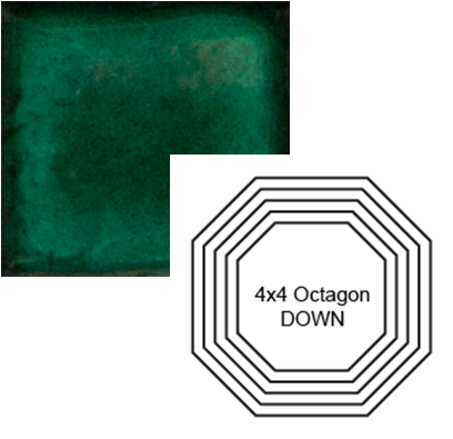 Octagon Down Steppe In Emerald - Alt Attribute (455x455), Png Download