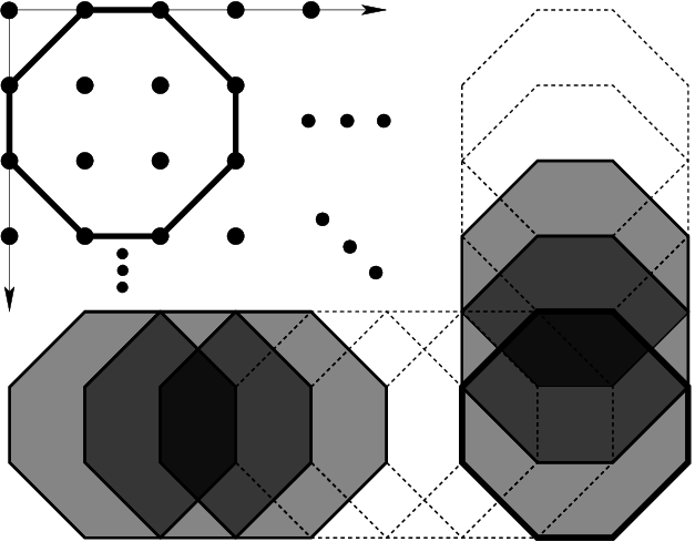An Octagon That 7 Tiles, But Does Not 1 Tile - Ornament (627x489), Png Download