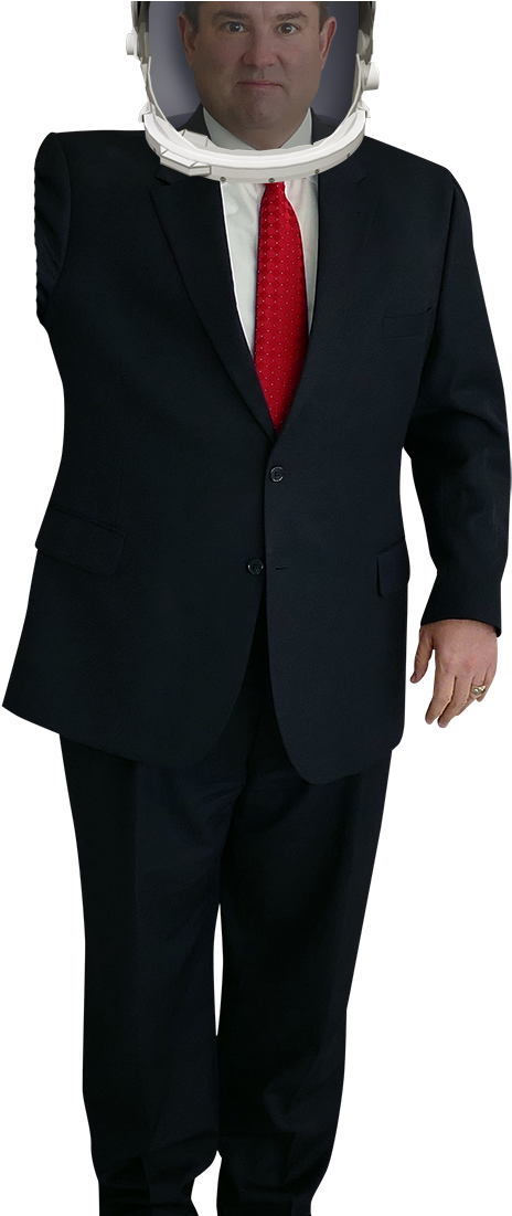 Pat Space Helmet - Tuxedo (500x1100), Png Download