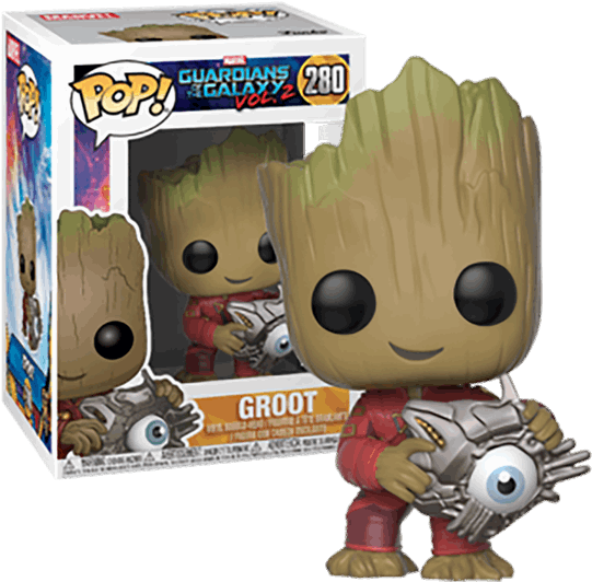 Guardians Of The Galaxy - Funko Pop Guardians Of The Galaxy Groot (600x600), Png Download