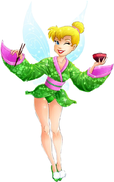 Tinkerbell Clip Art - Christmas Tinker Bell Png (400x600), Png Download