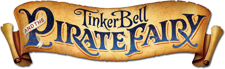 Tinker Bell And The Pirate Fairy Logo - Tinkerbell The Pirate Fairy Logo (800x310), Png Download