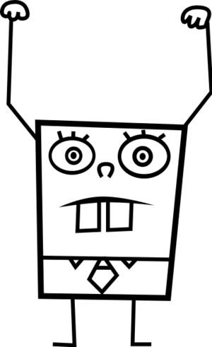 Http - //img3 - Wikia - Nocookie - Net/ Doodlebob - - Doodle Bob (300x491), Png Download