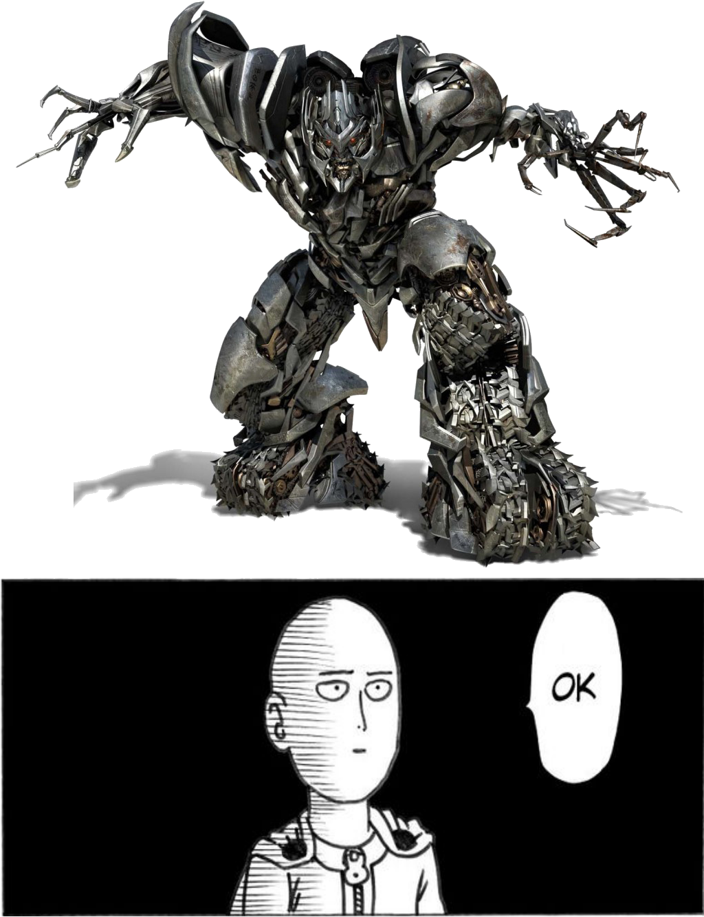 Megatron Optimus Prime Starscream Ironhide Fallen Mecha - Megatron Tf2 (1023x1345), Png Download