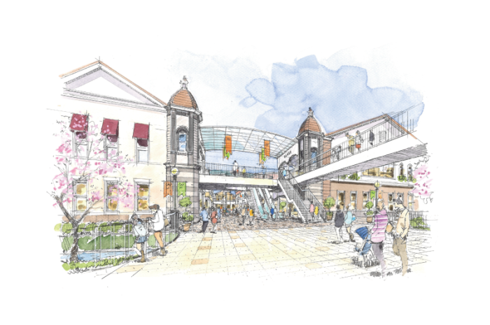 イメージ図 - 花園 プレミアム アウトレット (700x465), Png Download