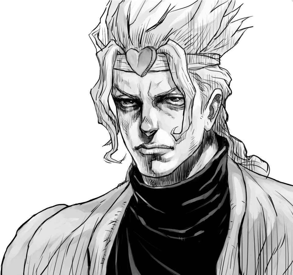 View Samegoogleiqdbsaucenao Dio , - Drawn Dio Brando (969x900), Png Download