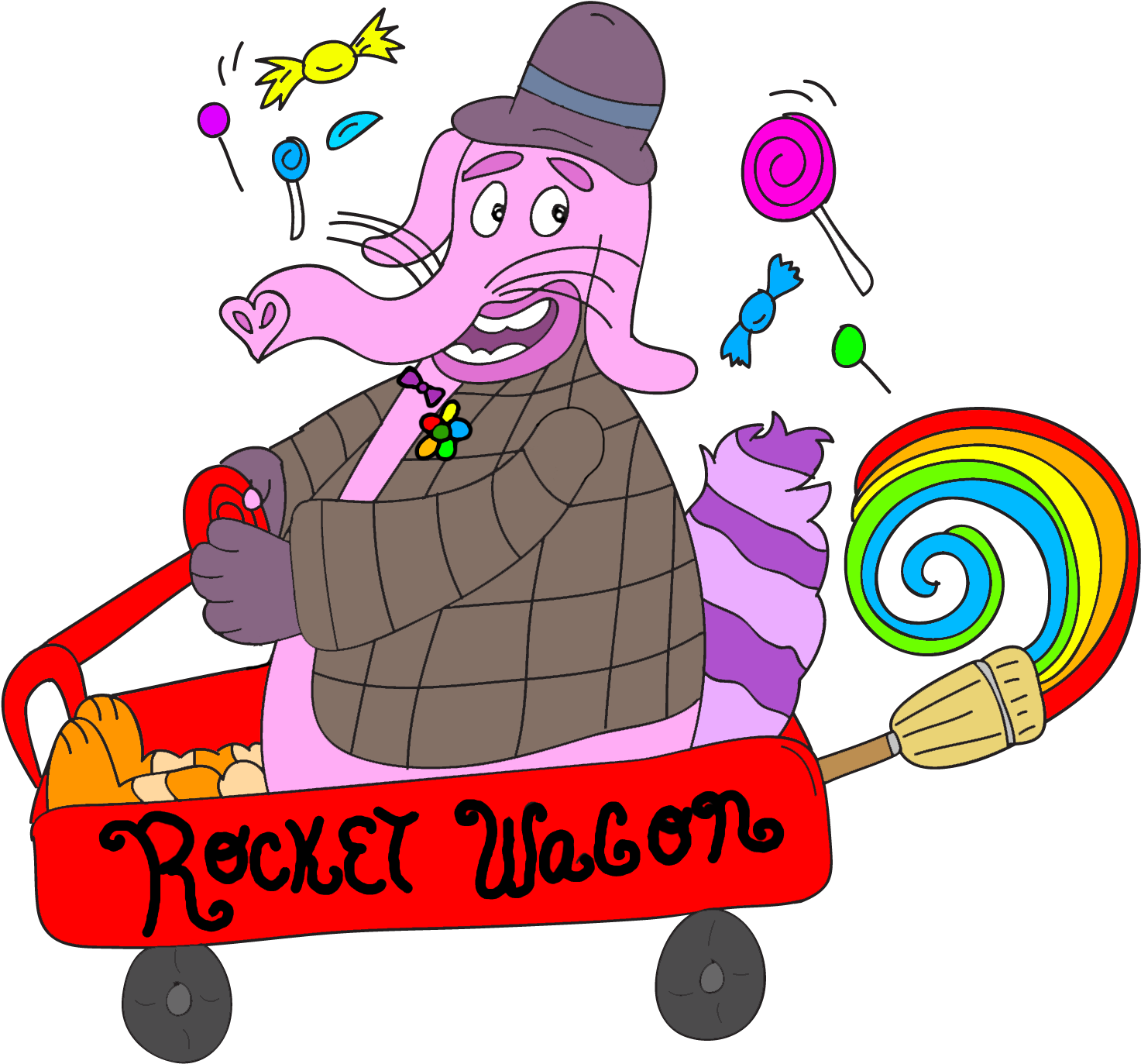 Bing Bong Inside Out Free Bing Bong (1498x1379), Png Download