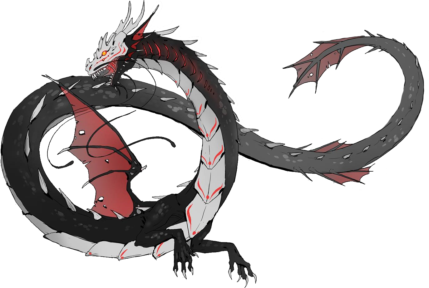 Sea Dragon Rwby - Rwby Sea Feilong (1384x925), Png Download