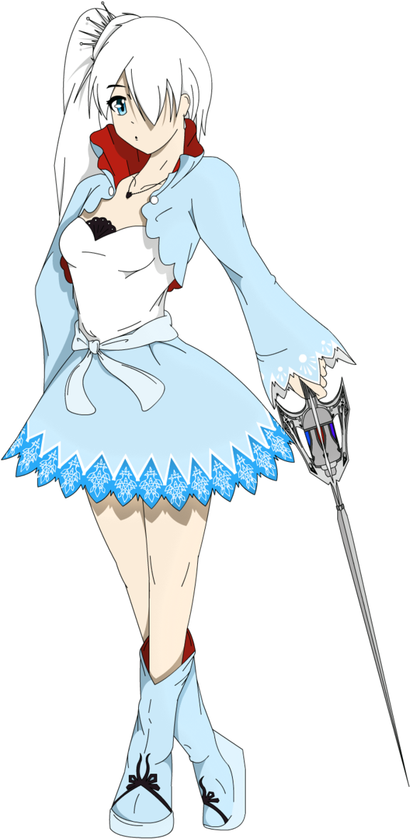 Rwby Images Weiss Hd Wallpaper And Background Photos - Rwby White Png (664x1204), Png Download