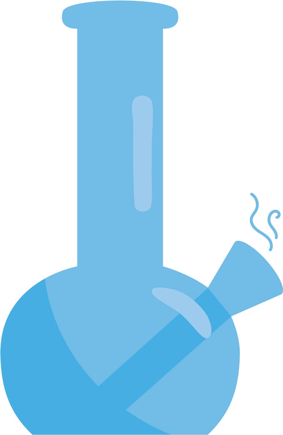 Ways To Use Marijuana Meadow Bongs - Bong Clipart Png (937x1393), Png Download