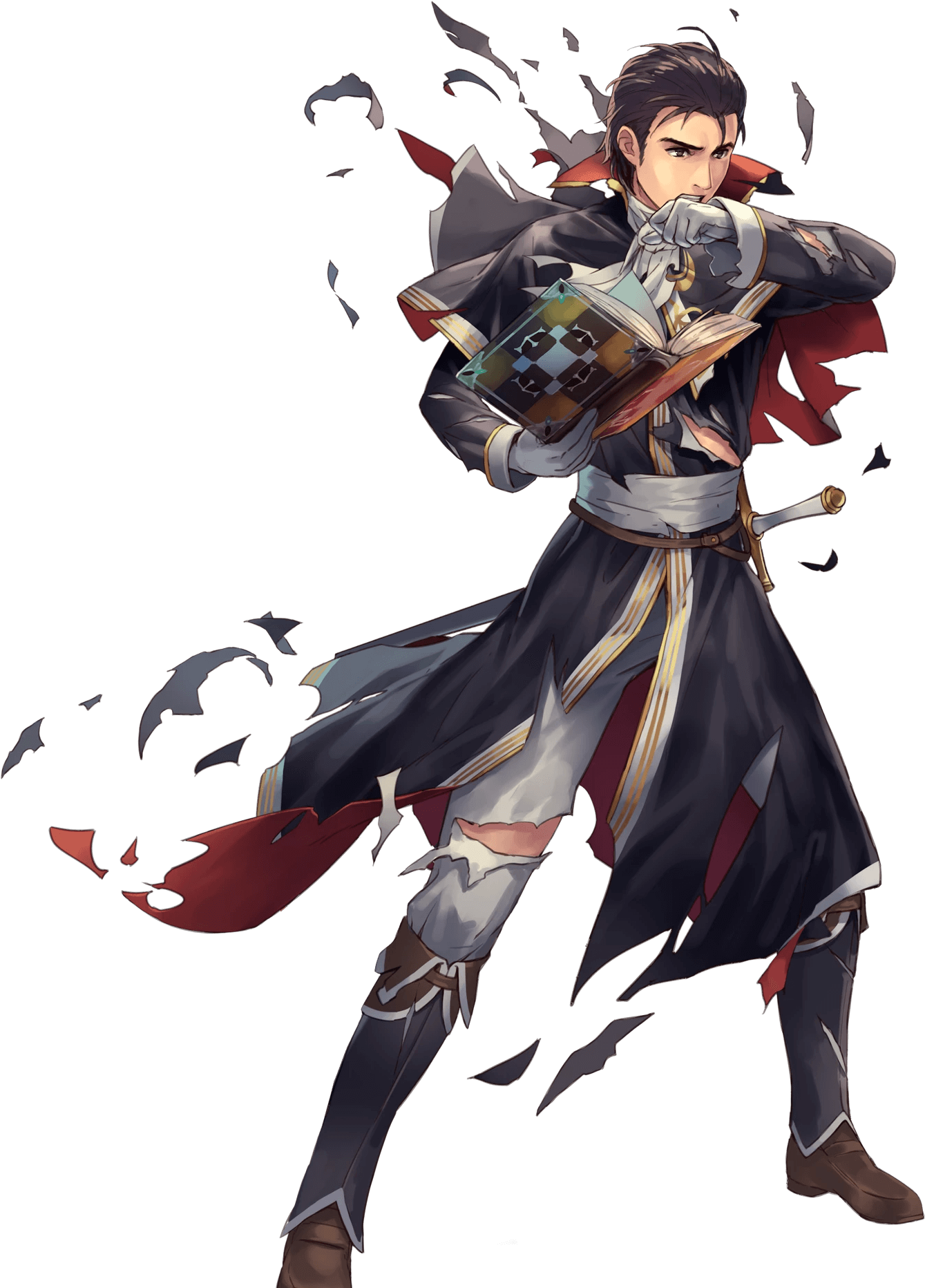 Reinhardt Thunders Fist Btlface D - Heroes Fire Emblem Damaged (340x388), Png Download