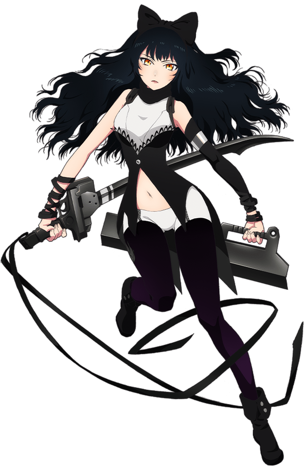 Blake Belladonna Drawn By Nishida Asako - Rwby Characters Blake (600x1020), Png Download